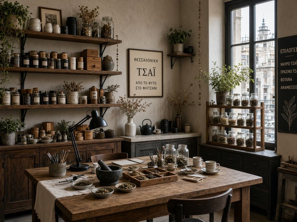 About the Tea shop / tea house studio at Rapidmesa Atelier